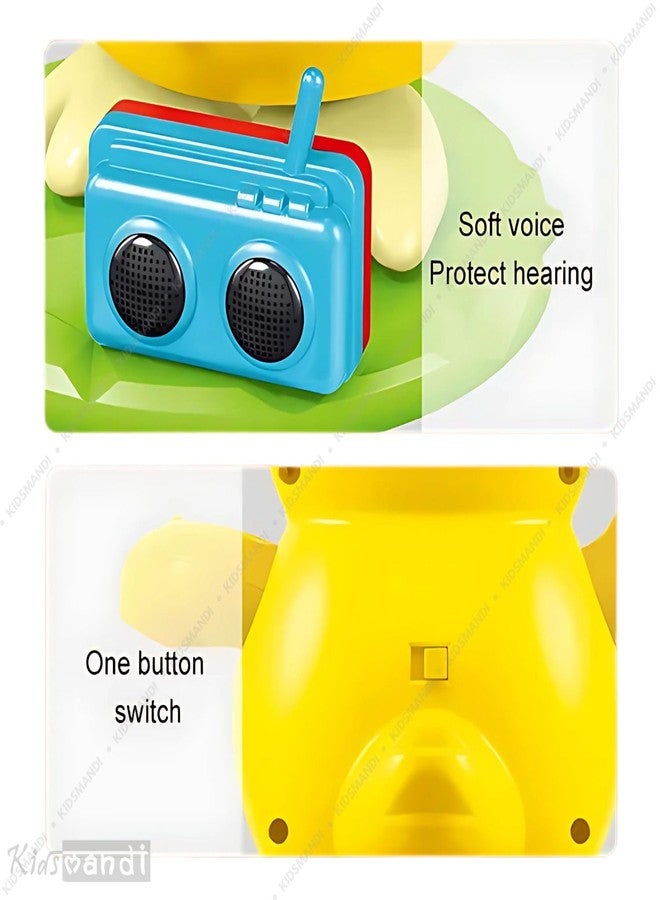 كيدز ماندي لعبة البطة الراقصة للأطفال من ماندي، مزودة بأضواء وأصوات، مجسم موسيقي، هدية مثالية لعيد ميلاد الأطفال - Image 5